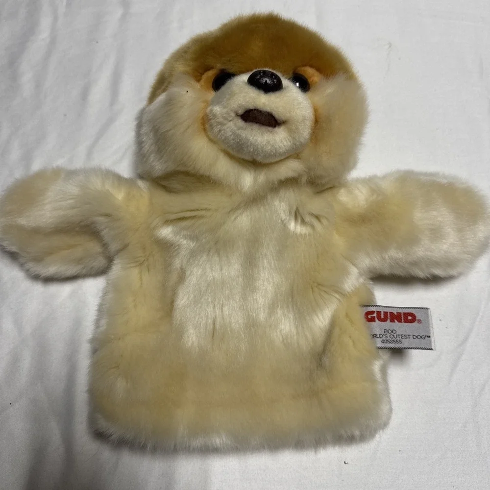 Gund Boo The World's Cutest Dog Hand Puppet - Pomeranian NWOT
